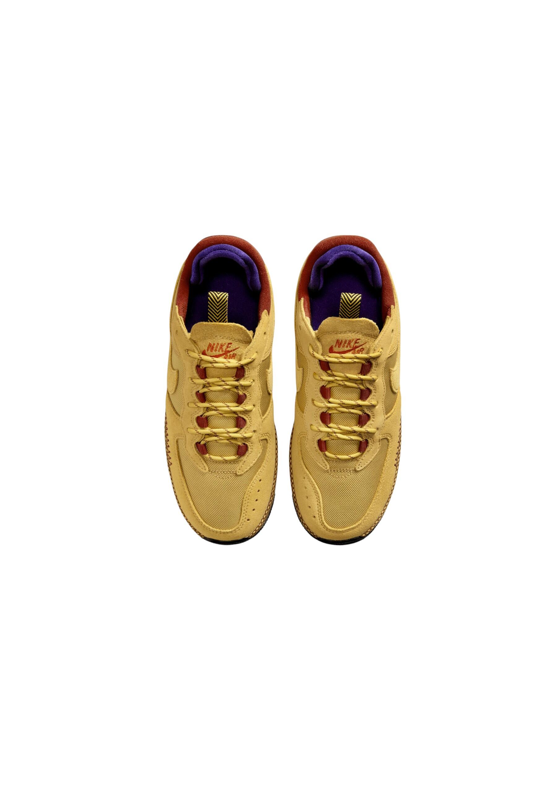 Zapatillas Niña Nike Air Force 1 Wild Amarillo 4/6