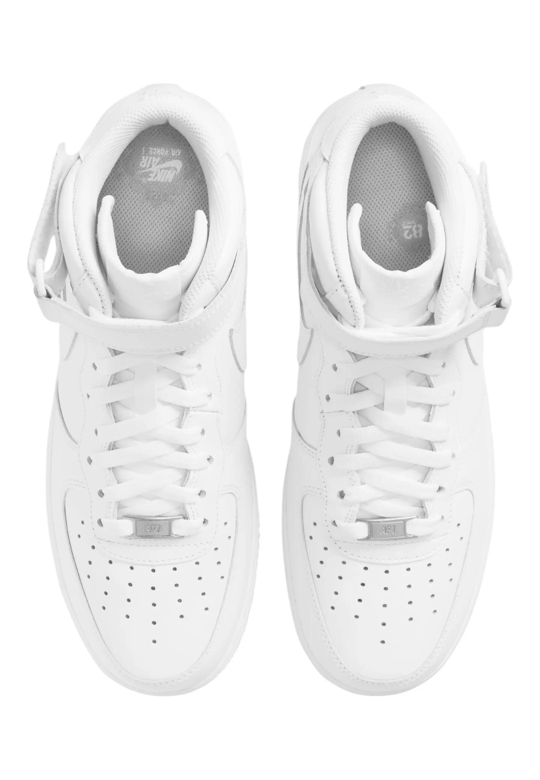 Nike Sportswear - Zapatillas AIR FORCE 1 MID '07 LE en cuero para hombre 4/6