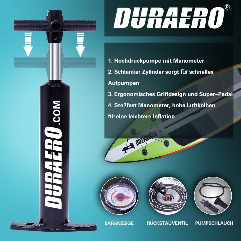 DURAERO 2-in-1 SUP/Kajak 330x76x15 cm, 150 kg, inkl. Zubehör 3/7