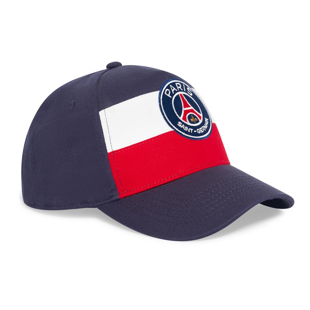 Casquette PSG Enfant – Collection Officielle Paris Saint-Germain – Taille Réglable, 100% Polyester