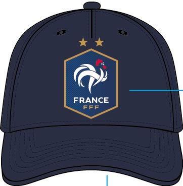 Casquette PSG - Collection officielle PARIS SAINT GERMAIN - Taille réglable 6/6
