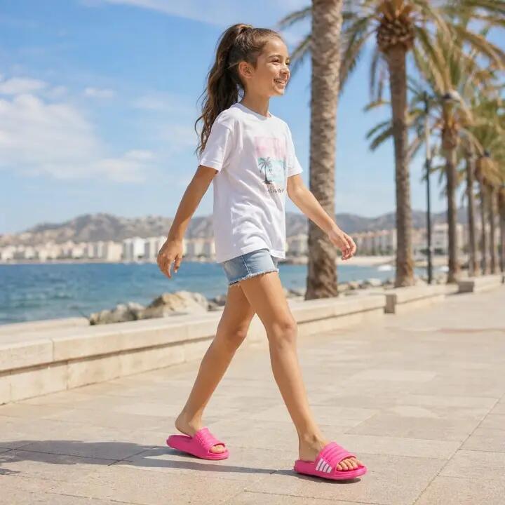 Klapki basenowe dla dzieci aqua-sport adisport junior 4/5