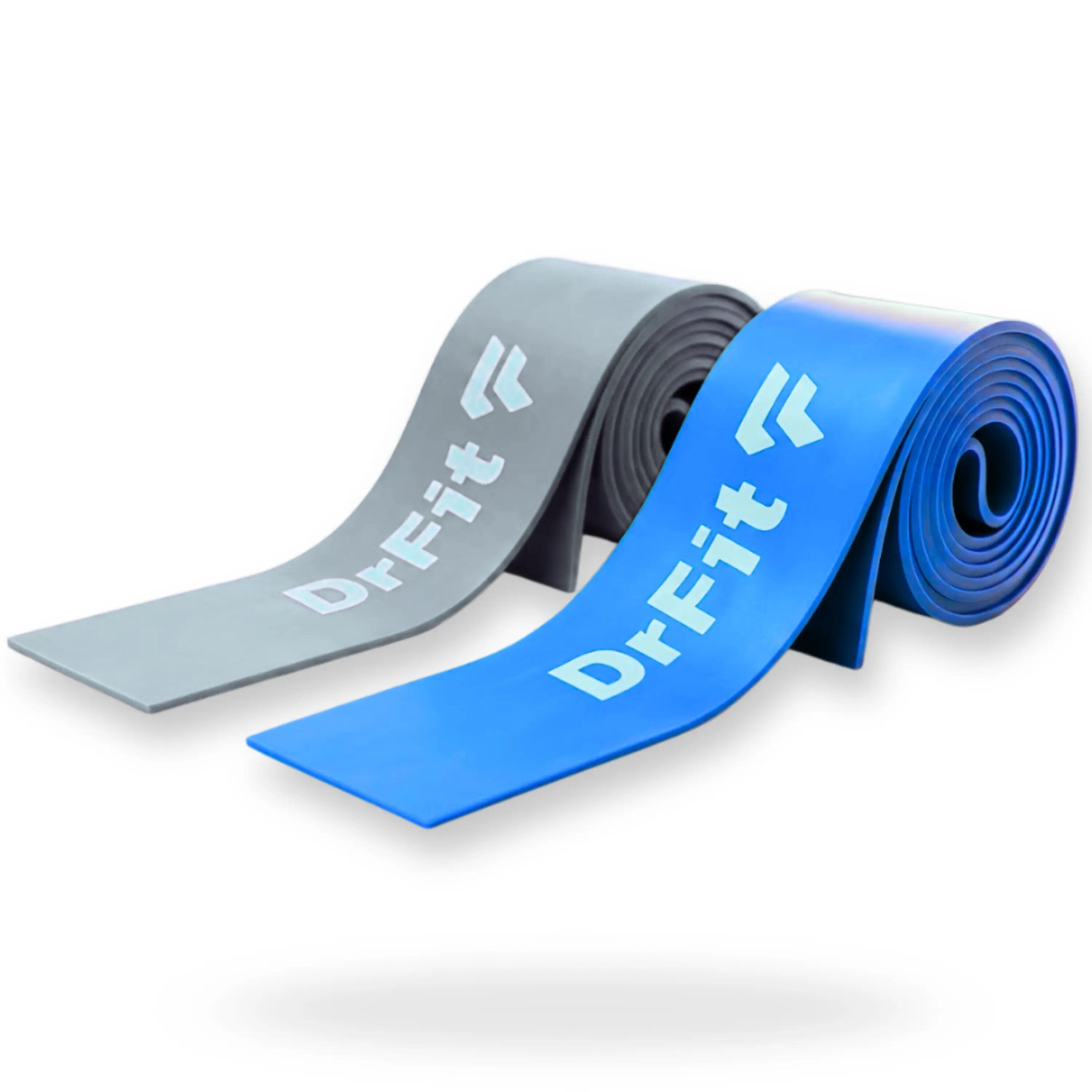 Kompresyjna guma taśma do ćwiczeń i terapii kompresyjnej mocna Floss Band DrFit 3/3