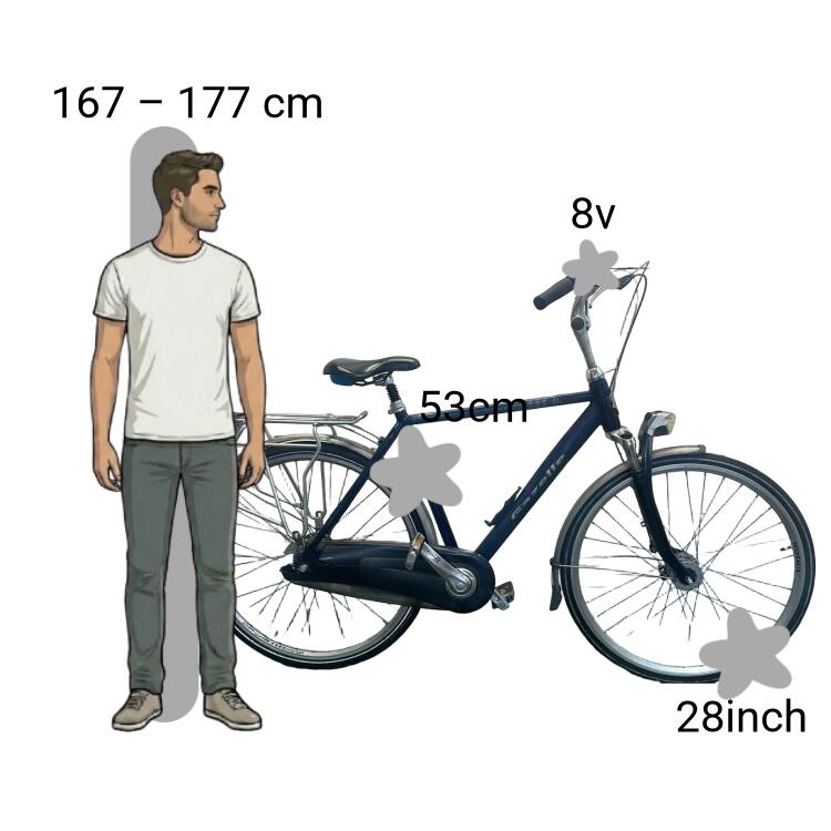 Bicicletta usata Gazelle Davos 2/4