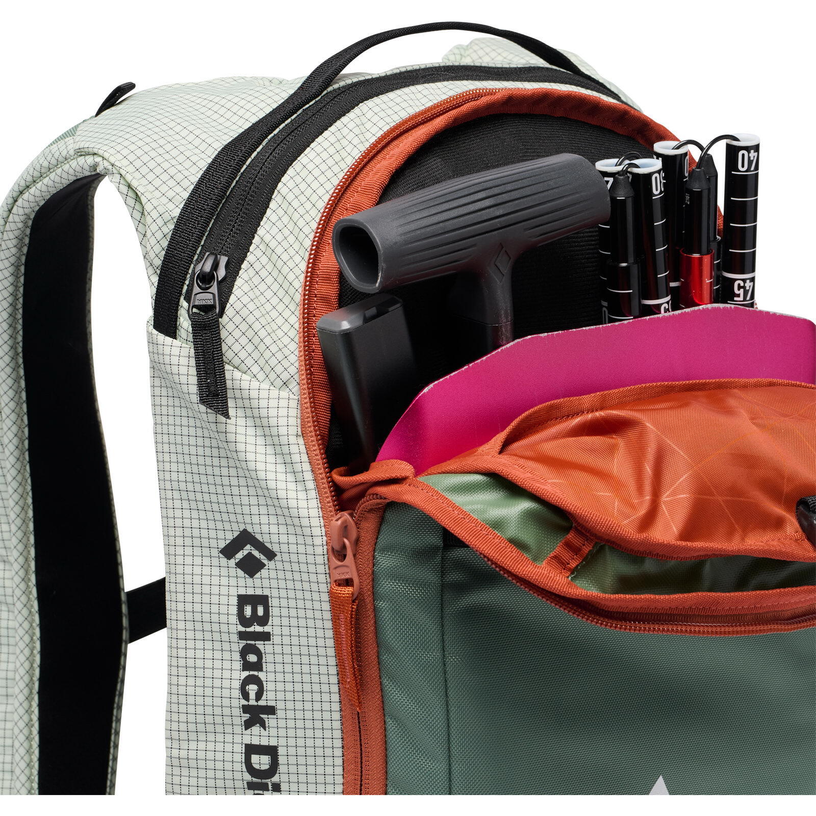 Skitourenrucksack Dawn Patrol 15 foam green 6/7