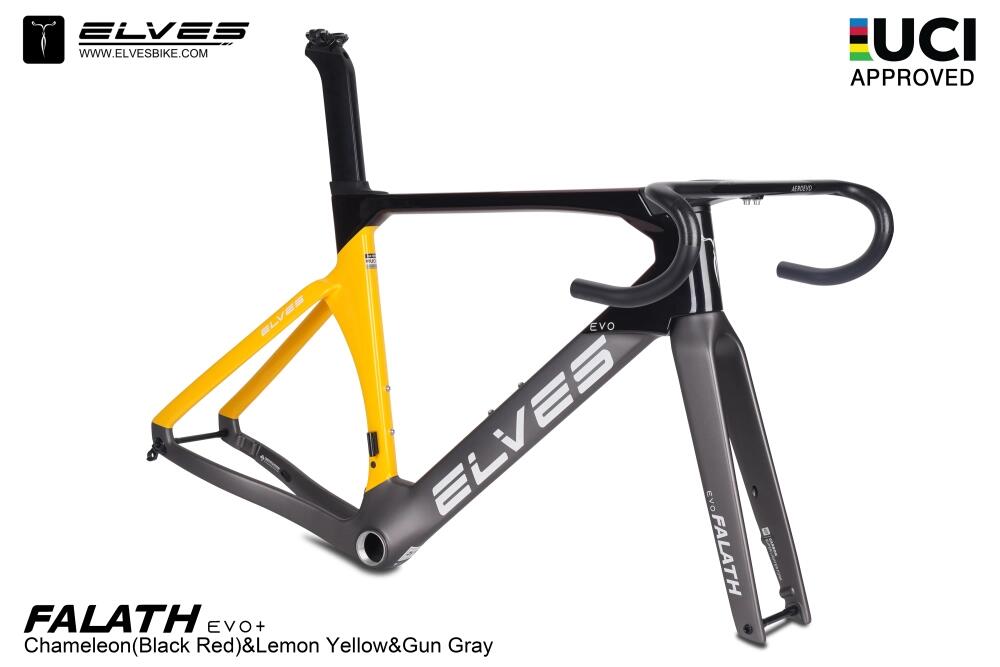 ELVES Falath Evo+(Disc) - CHAM LEMON YELLOW & GUN GRAY T47-24