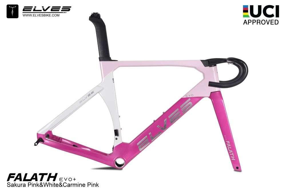 ELVES Falath Evo+ (Disc) PINK GOLD & FLAMINGO PINK - T47-DUB (SRAM