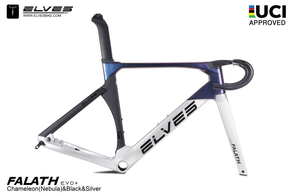 ELVES Falath Evo+(Disc) CHAMELEON (NEBULA) BLACK & SILVER T47-30