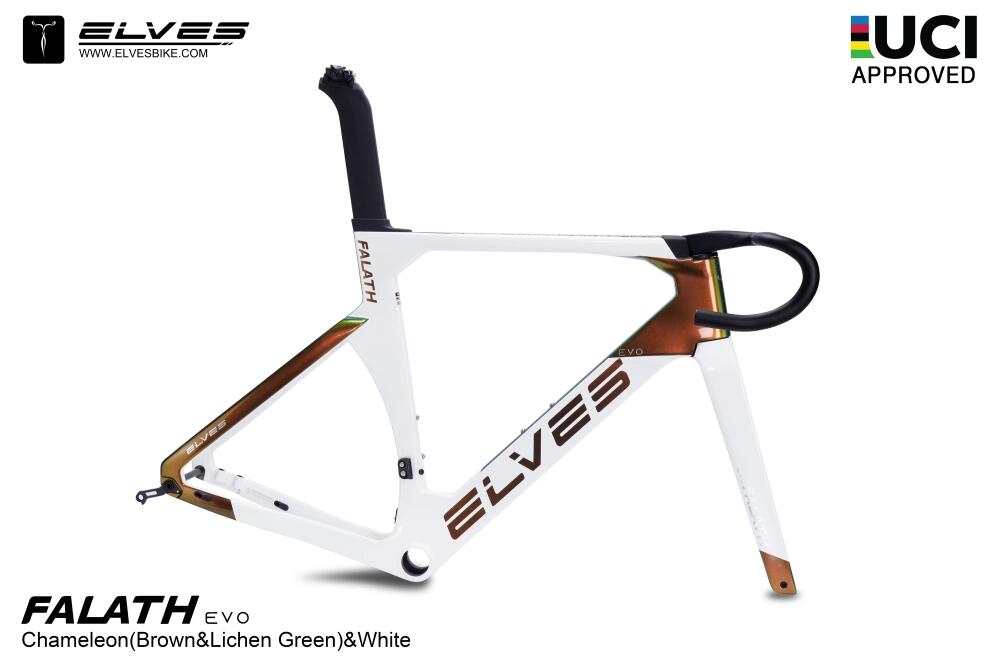 ELVES Falath Evo+(Disc) - FOREST GREEN & GOLD - T47-DUB (SRAM