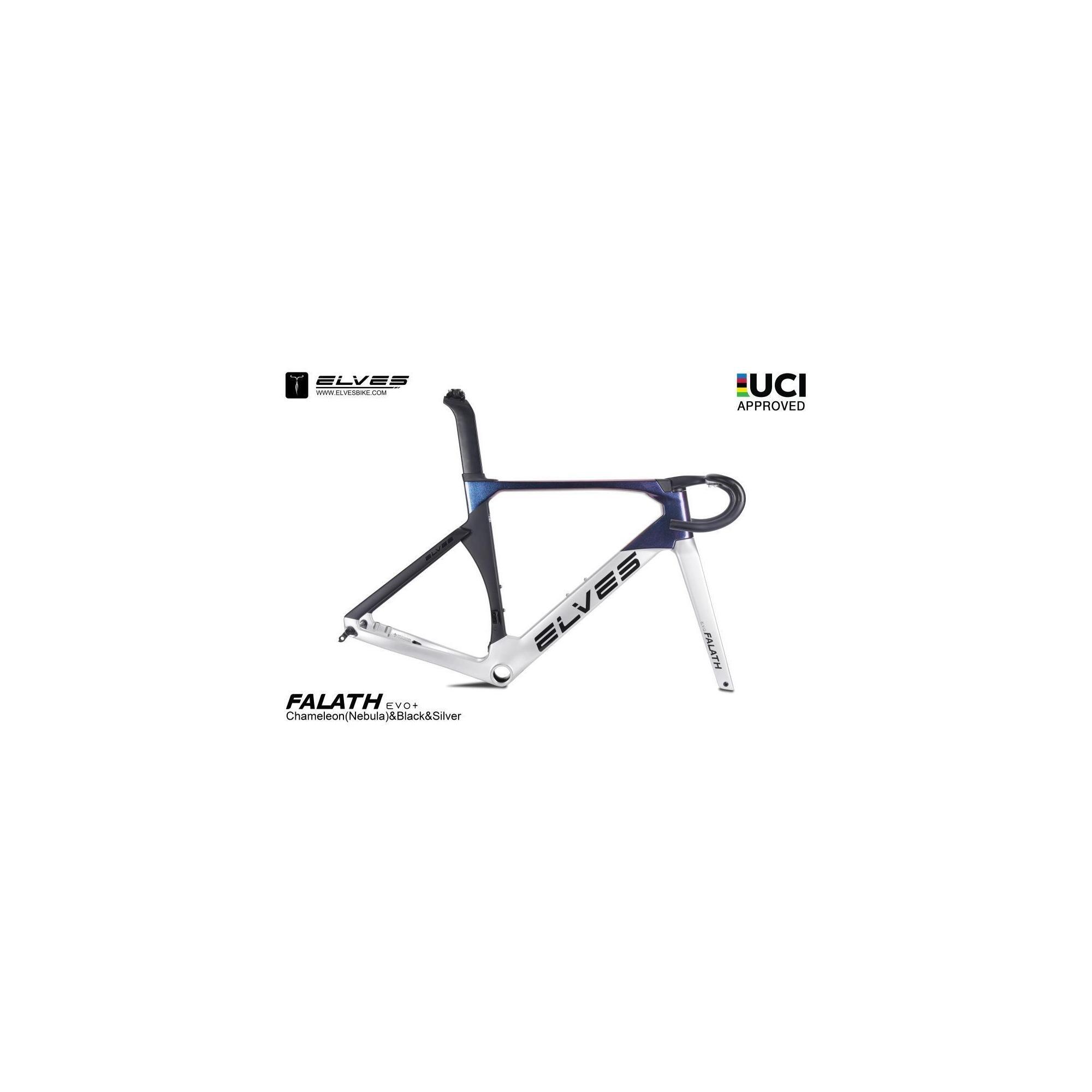 ELVES Falath Evo+(Disc) CHAMELEON (NEBULA) BLACK & SILVER T47-30
