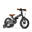 Bicicletă pentru copii 3-în-1 de 12 inch - Bicicletă de echilibru - Negru