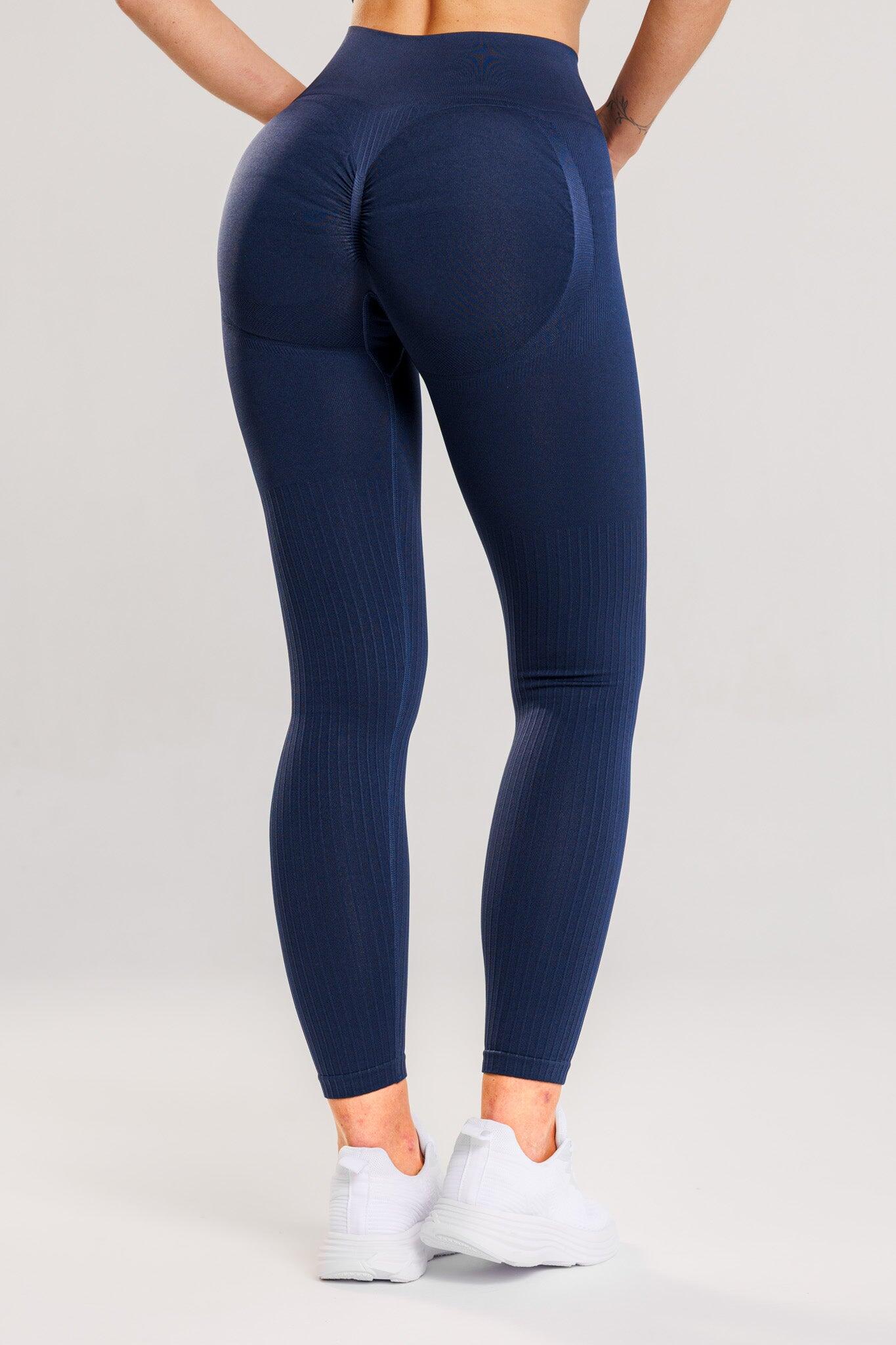 Legginsy bezszwowe damskie sportowe PUSH UP Nevada