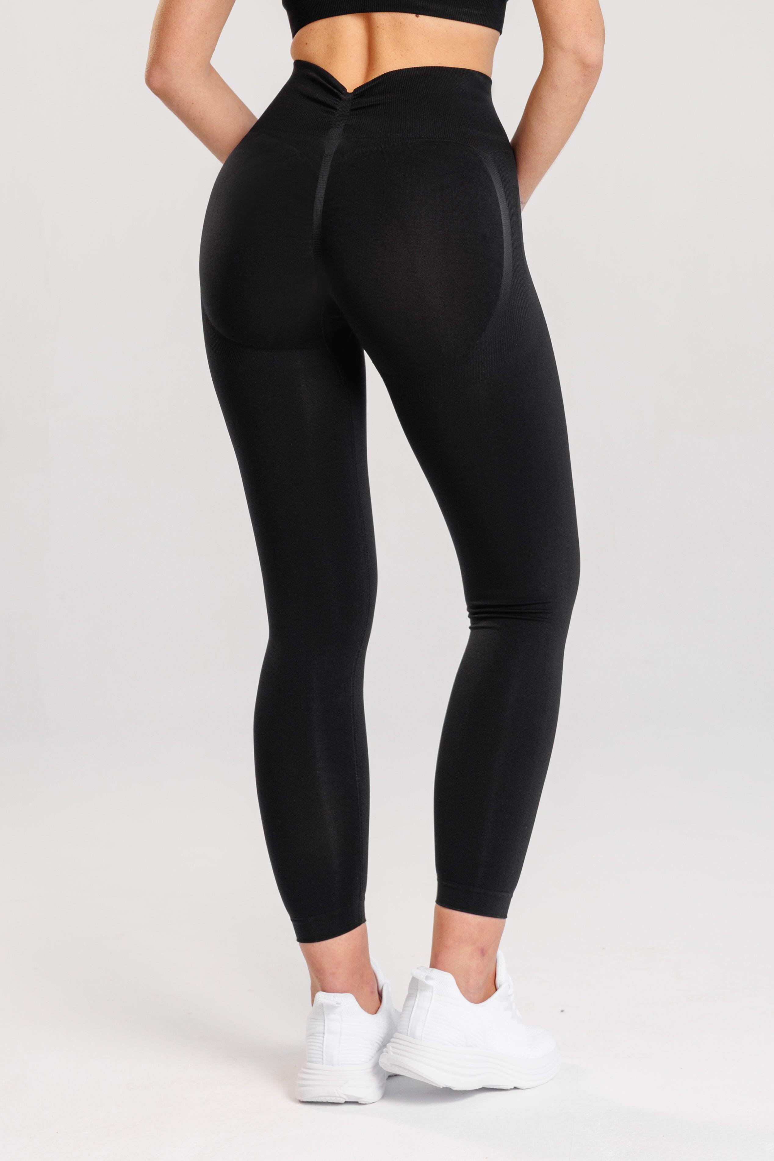 Legginsy bezszwowe damskie PUSH UP V SHAPE Savannah 4/5