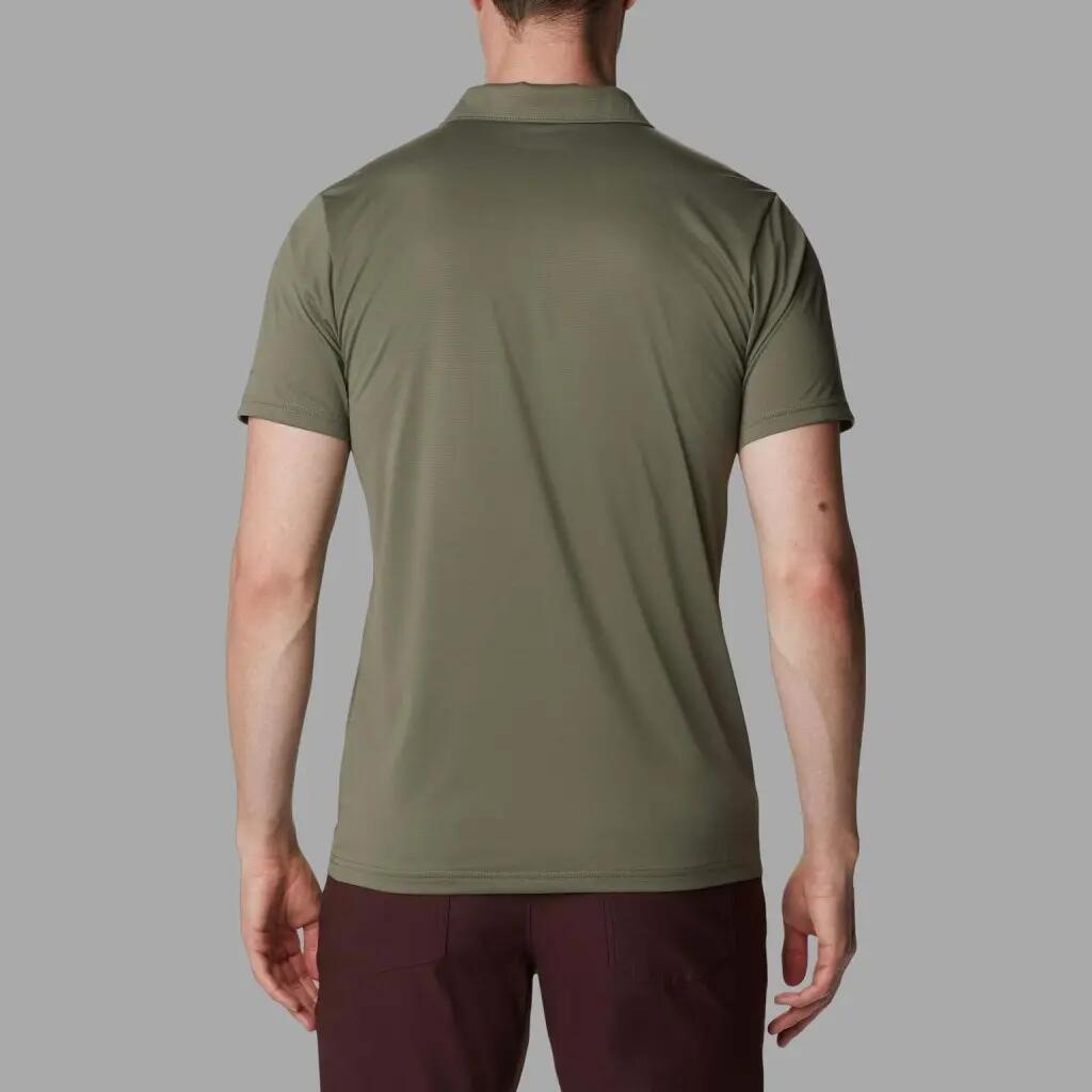 Polo maniche corte Uomo Columbia Hike™ Polo Verde Scuro 2/5