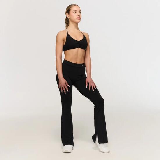 Spodnie damskie do treningu funkcjonalnego flare Fierce V-Back