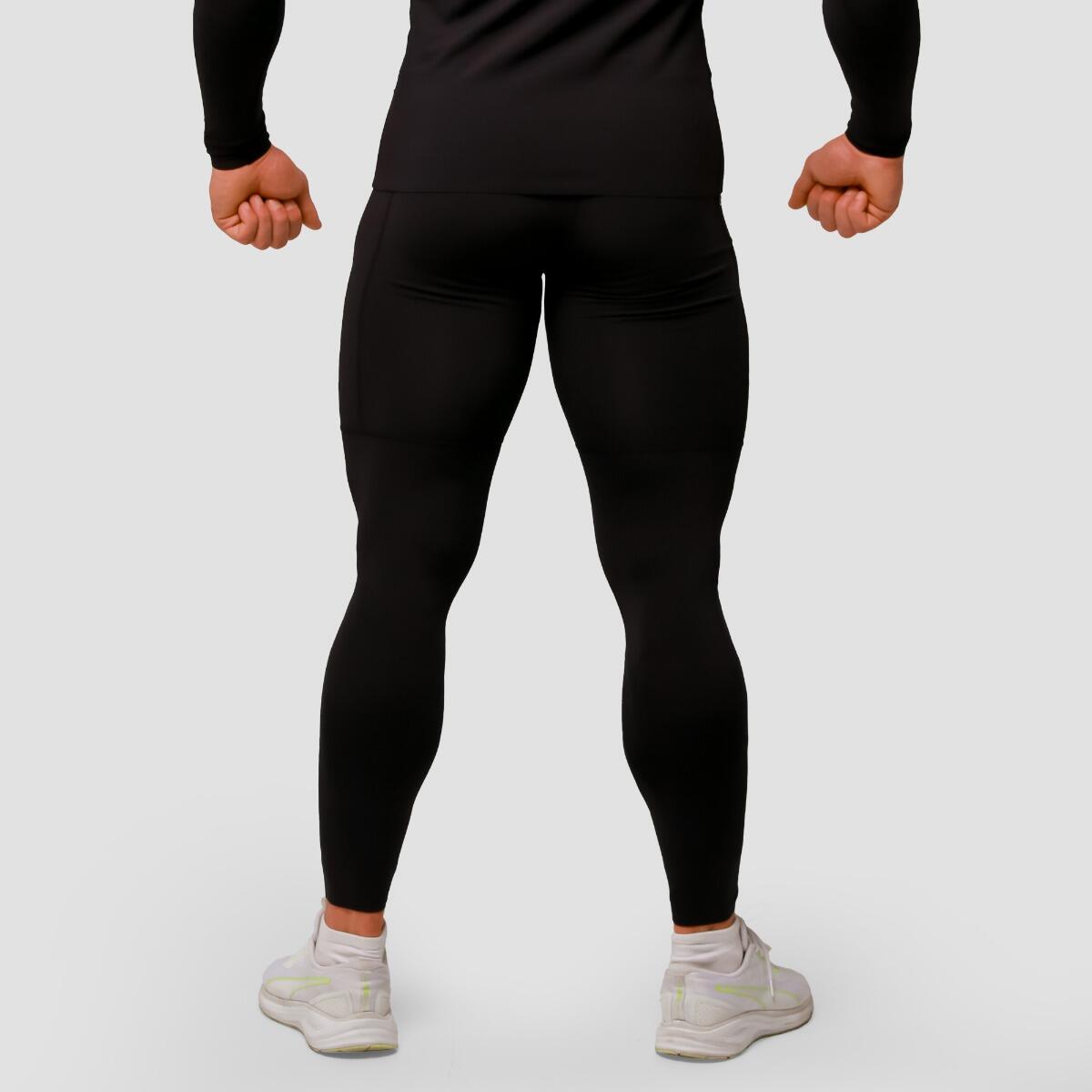 Leggings uomo palestra slim 3/7