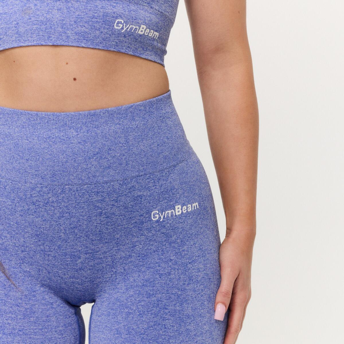 Szorty damskie fitness bezszwowe kobaltowe FLO 2/7