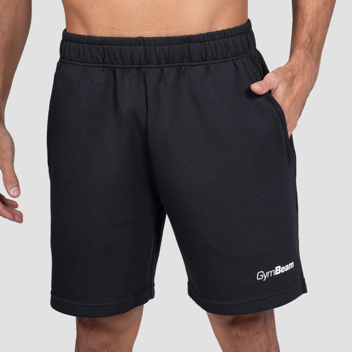 Pantaloncini uomo tempo libero regular neri Relay 2/7