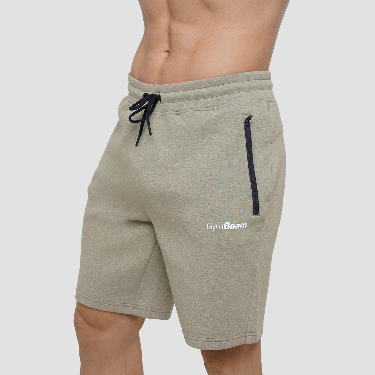 Pantaloncini uomo con zip verdi Agile 4/7