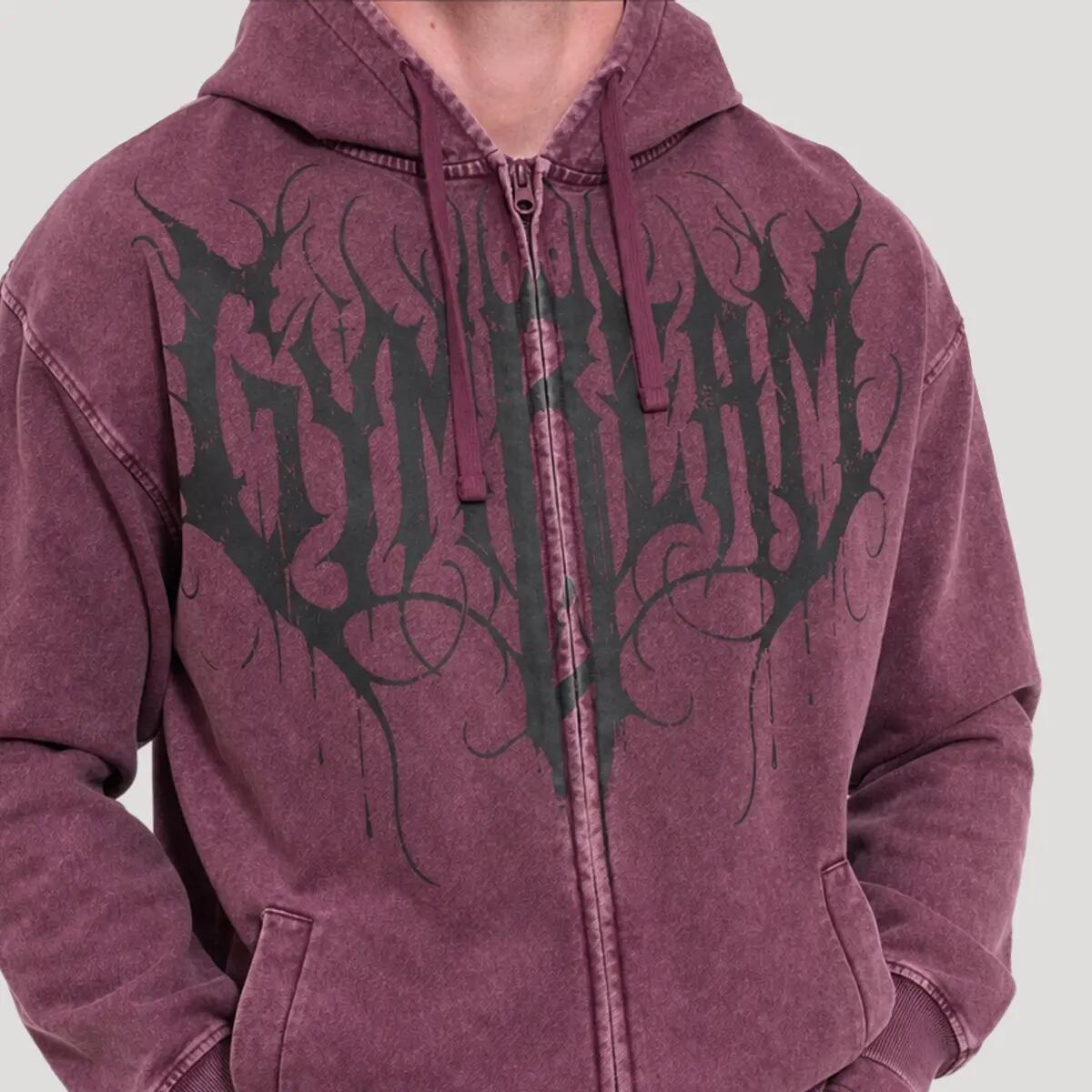 Pánská mikina regular fit na zip s kapucí Abyss 2/6