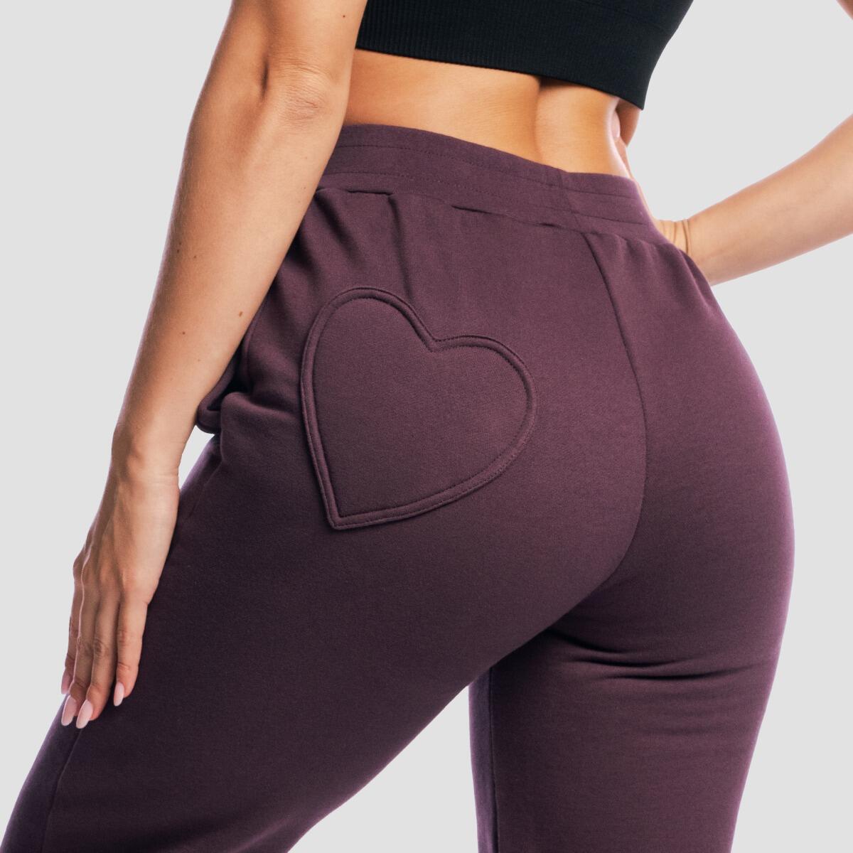 Pantaloni donna palestra oversize viola Eclipse 2/7
