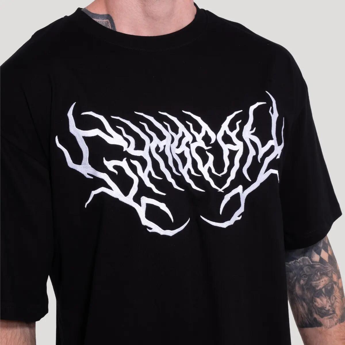 T-shirt uomo allenamento oversize Thorn 2/6