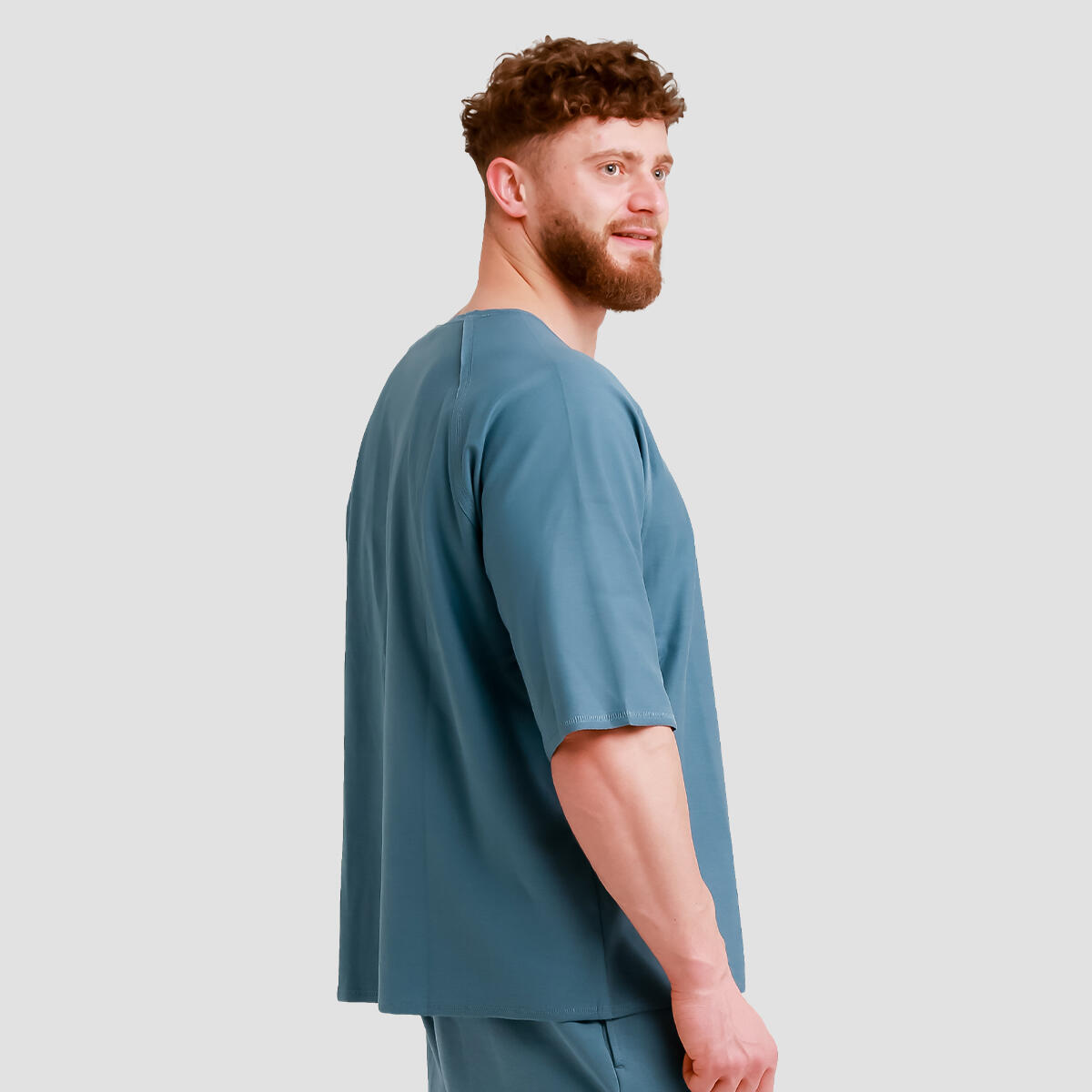 Koszulka męska fitness oversize Unity 3/7