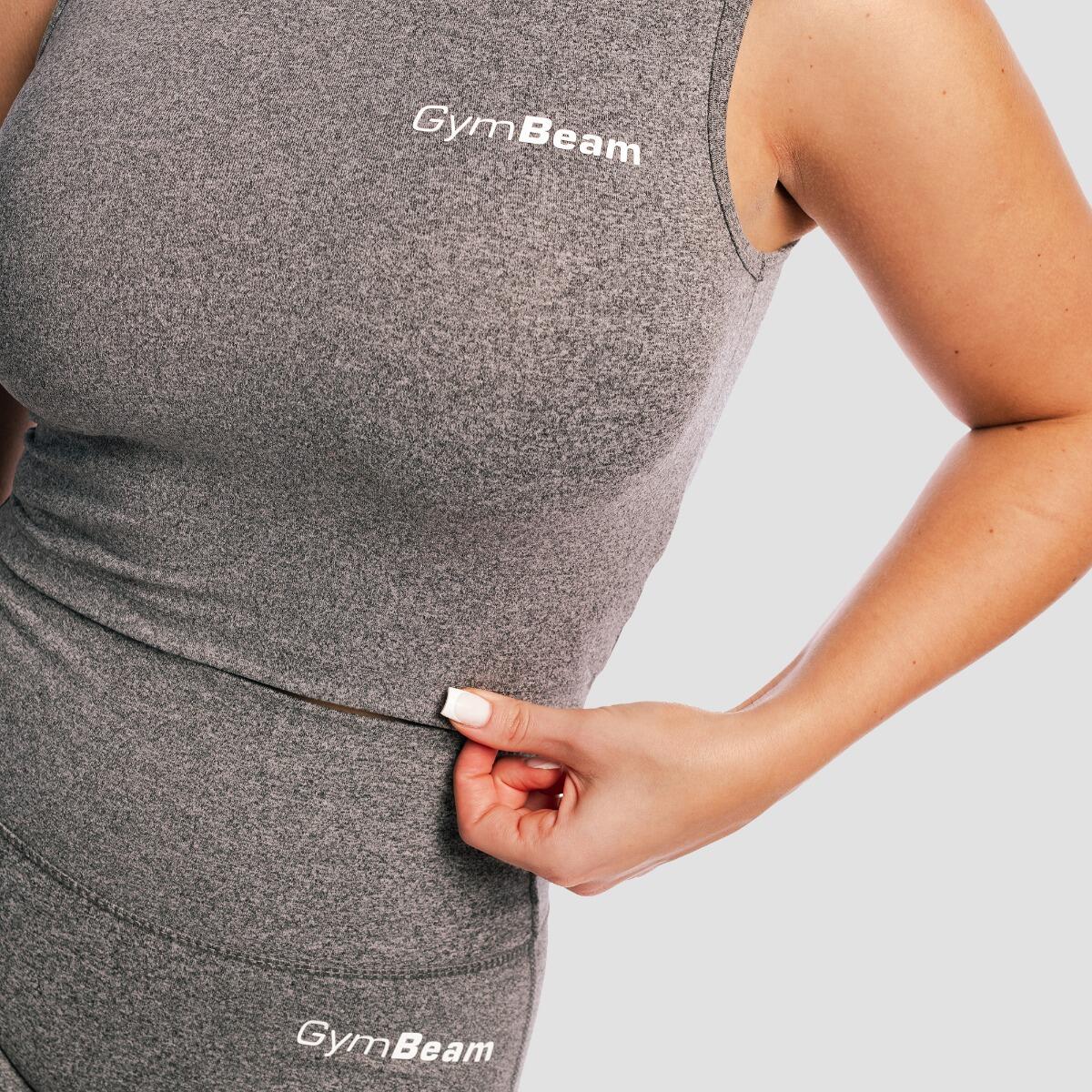 Crop top damski fitness slim bez rękawów Core Storm 2/7