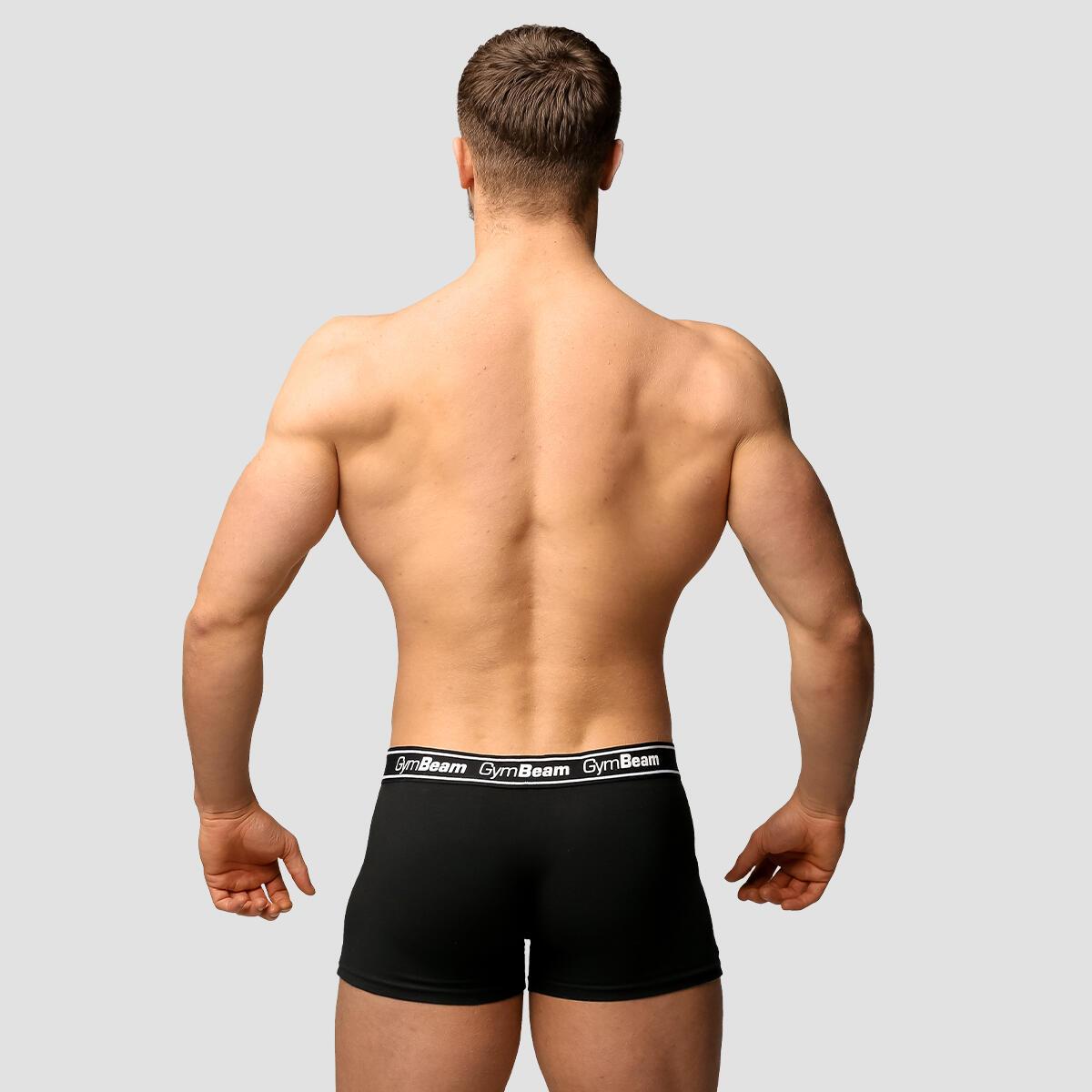 Bokserki męskie bawełniane czarne 3Pack 4/5