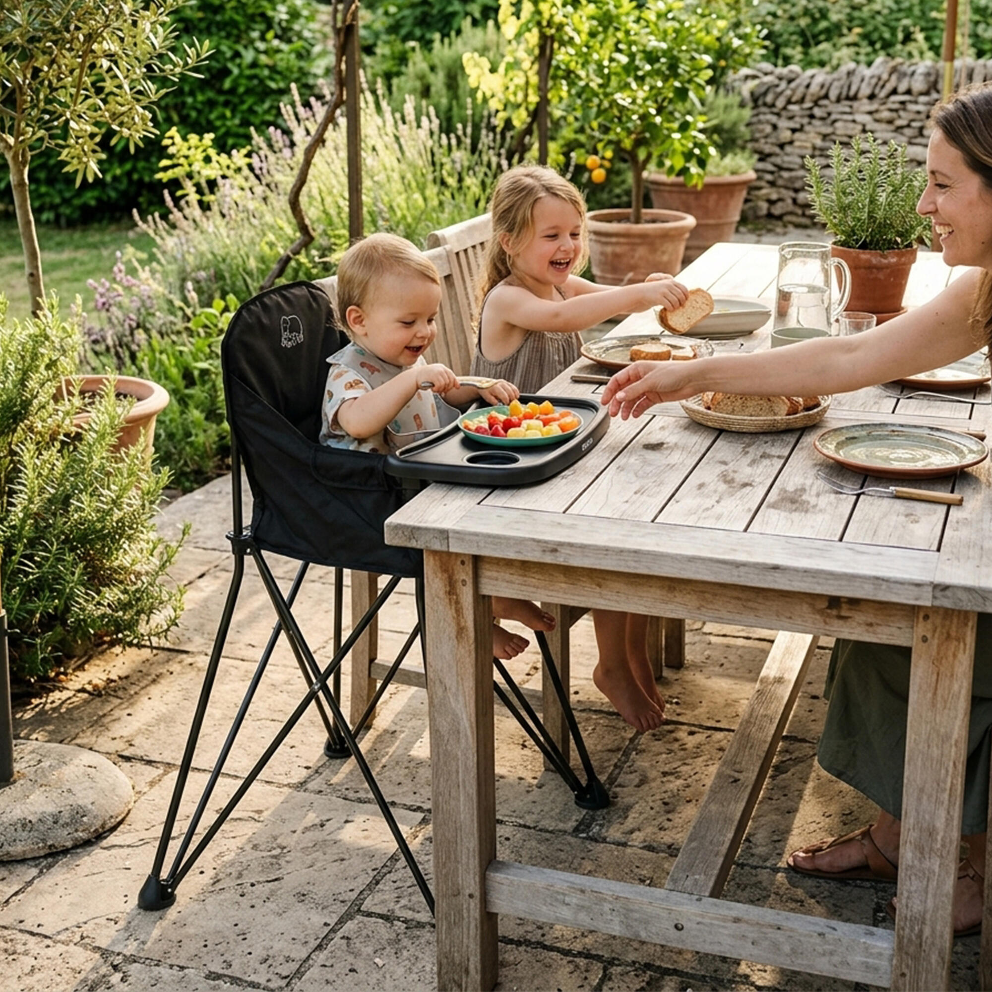 Pop Up Kinderstoel - Opvouwbare kinderstoel - Inclusief draagtas - Zwart 2/7