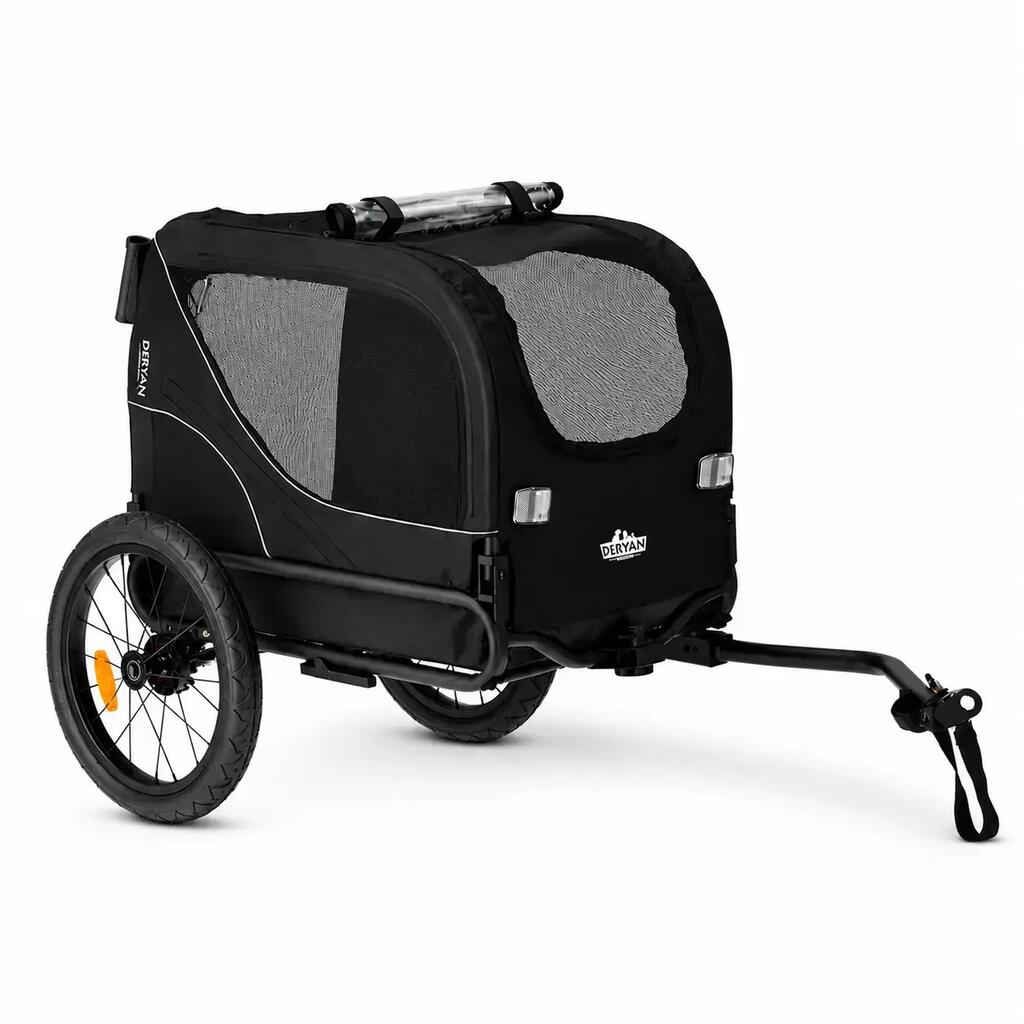 Deryan Luxe Pet Trailer - Bicycle trailer - Dog trailer - Max. 20 kg