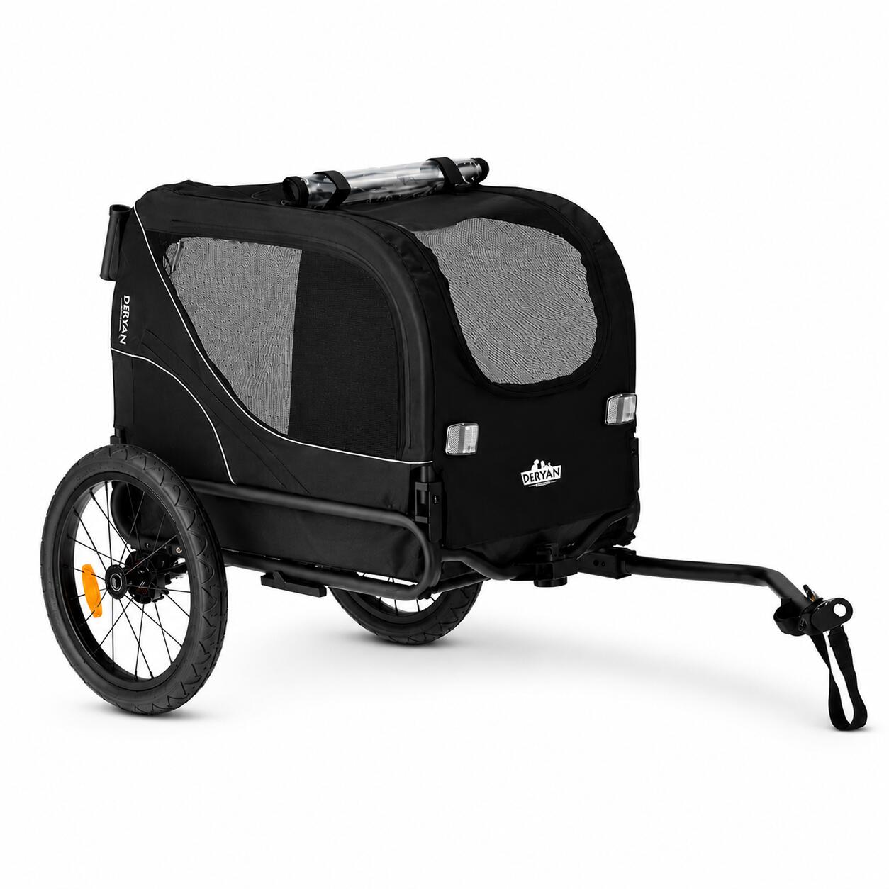 Remorcă Lux pentru Animale - Remorcă de Bicicletă pentru Câini - Max. 20 kg