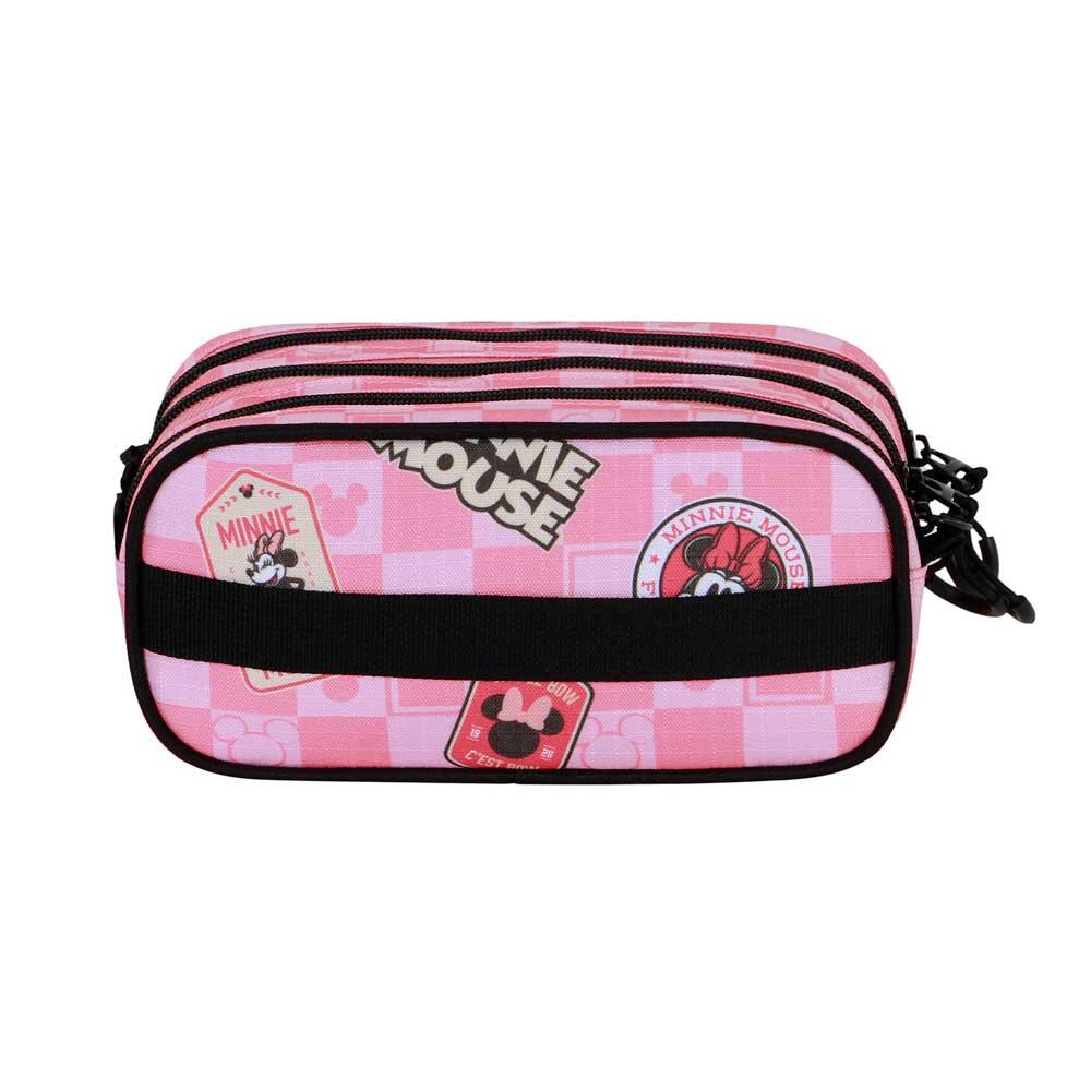 Estuche Portatodo Triple Con Cremalleras Minnie Mouse Journey 4/4