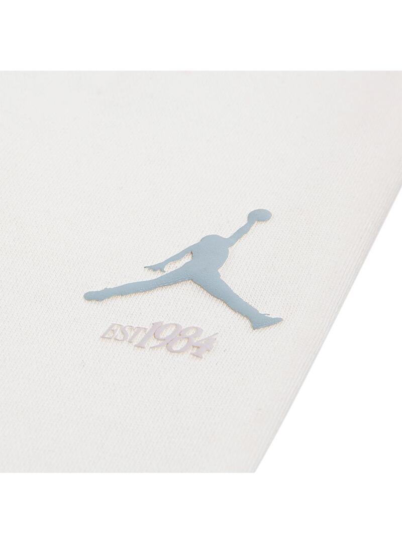 Broek jongens Nike Sportswear wit 3/4
