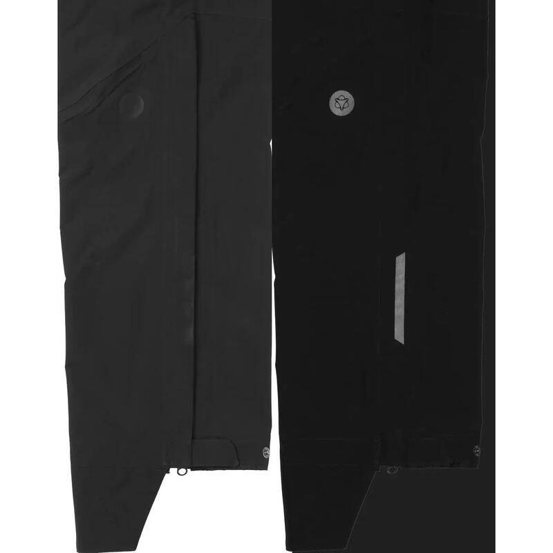Pantaloni de ploaie Femei Ciclism impermeabili Essential II Negri