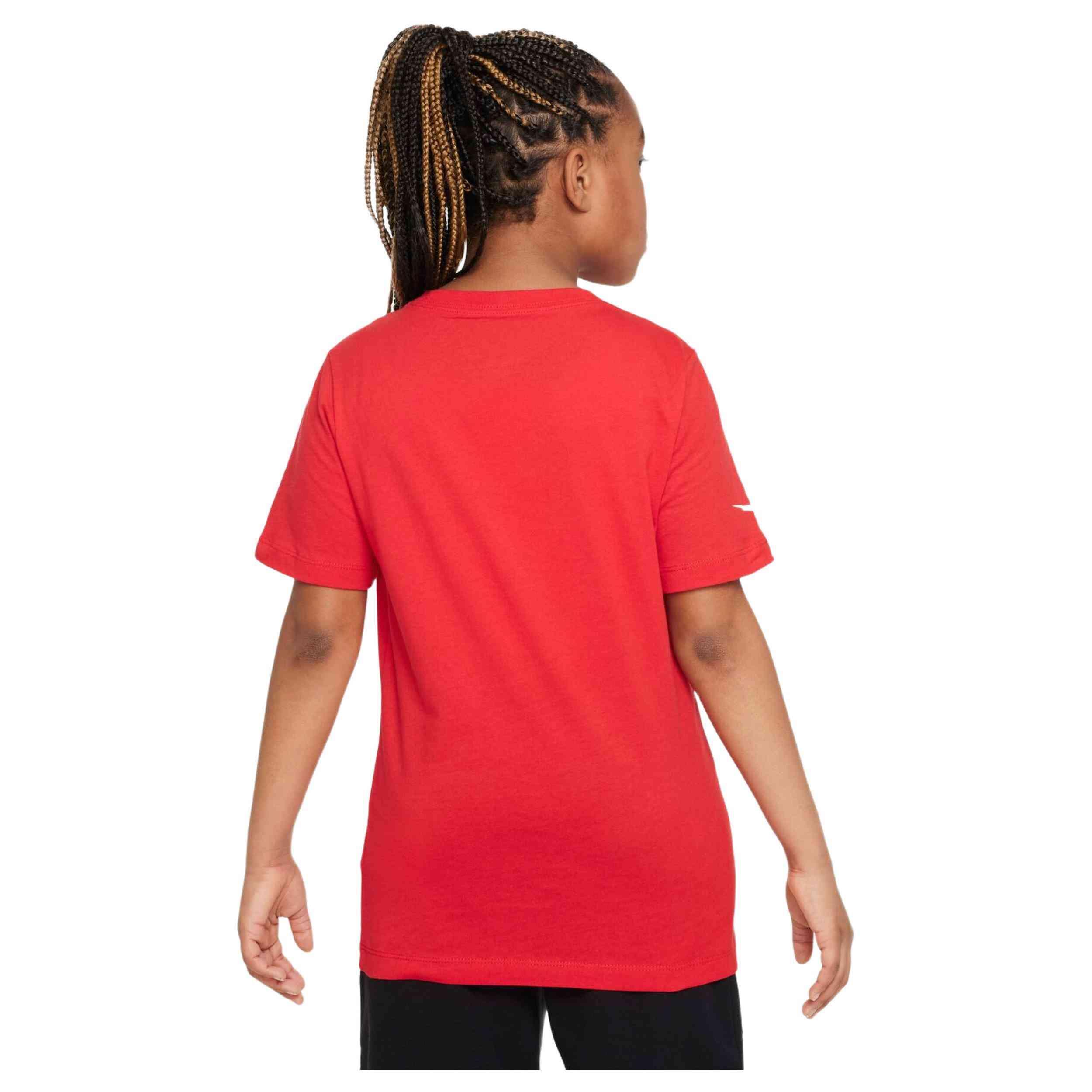 T-shirt Nike modèle CZ0909-657 pour unisexe enfants 3/4