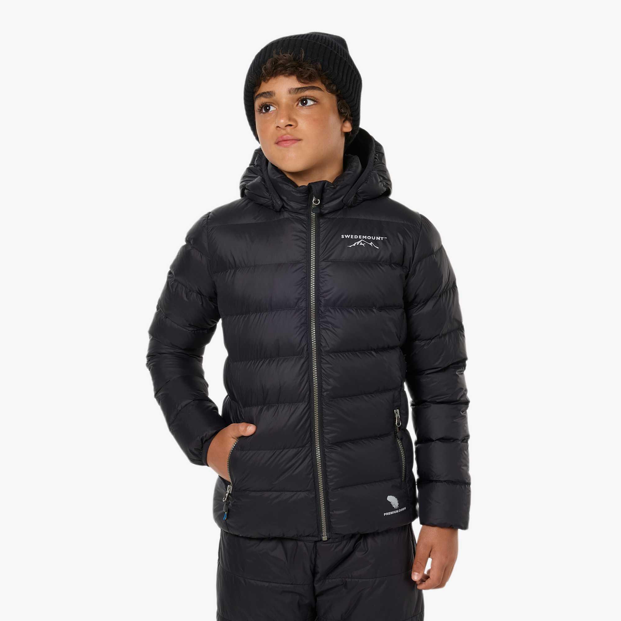 Kurtka puchowa junior hiking wodoodporna wiatroszczelna Östersund 2.0