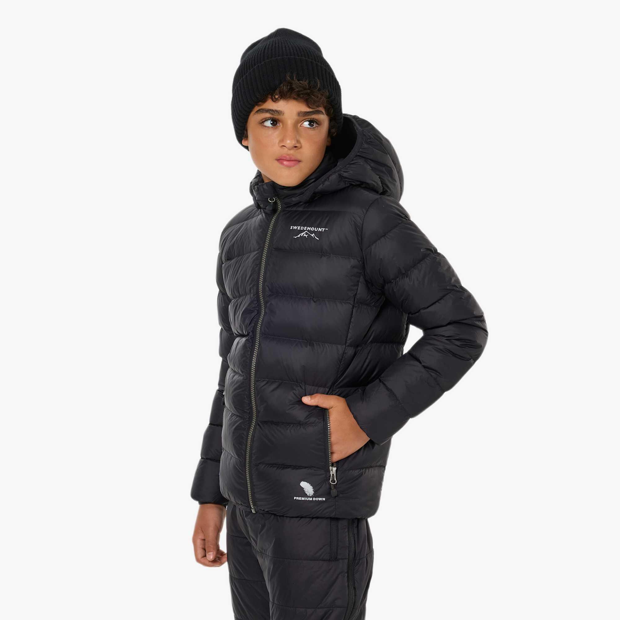 Kids Hiking Down Jacket Insulating Östersund 4/7