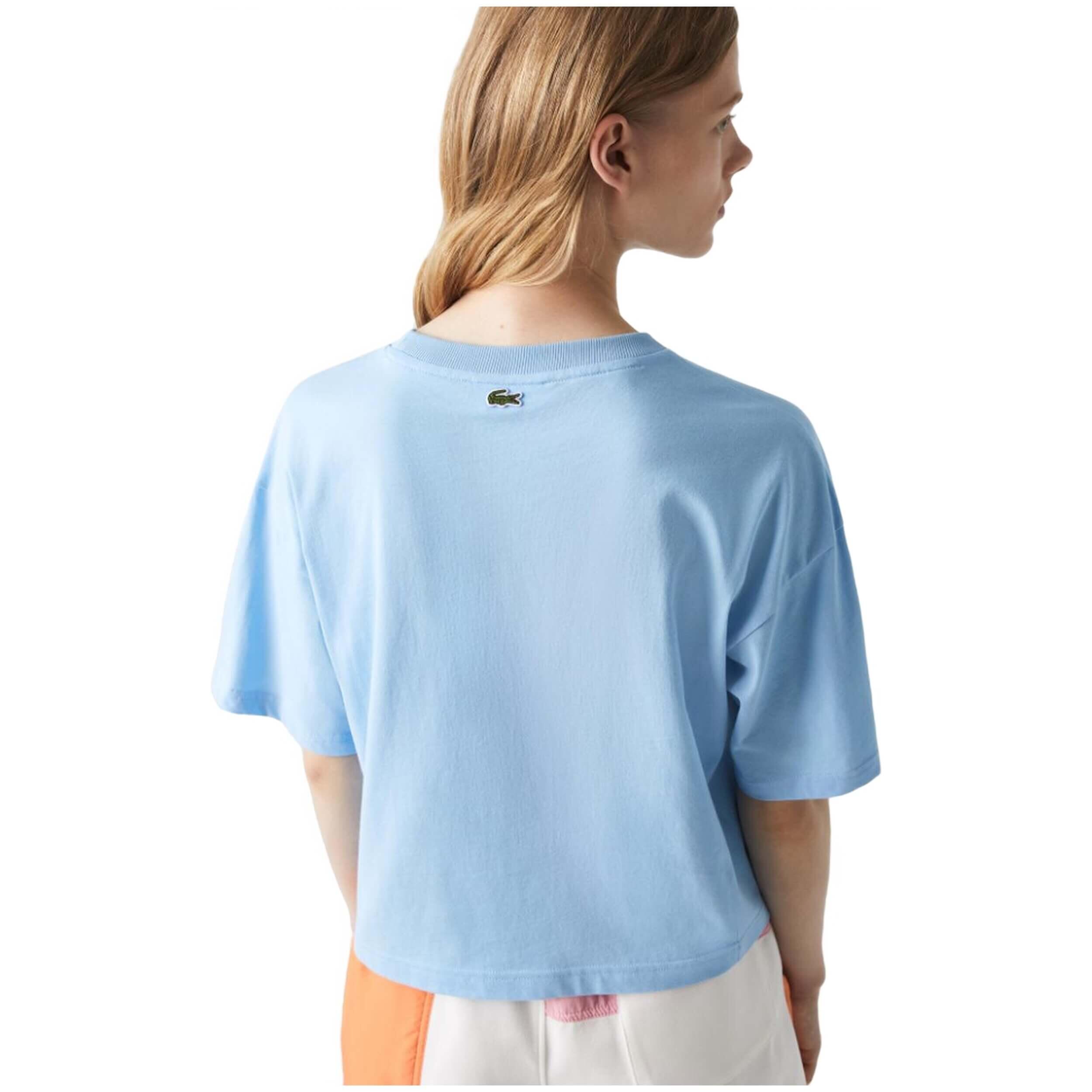 Maglia a maniche corte Lacoste modello TF1241-00-HBP per donne 3/5
