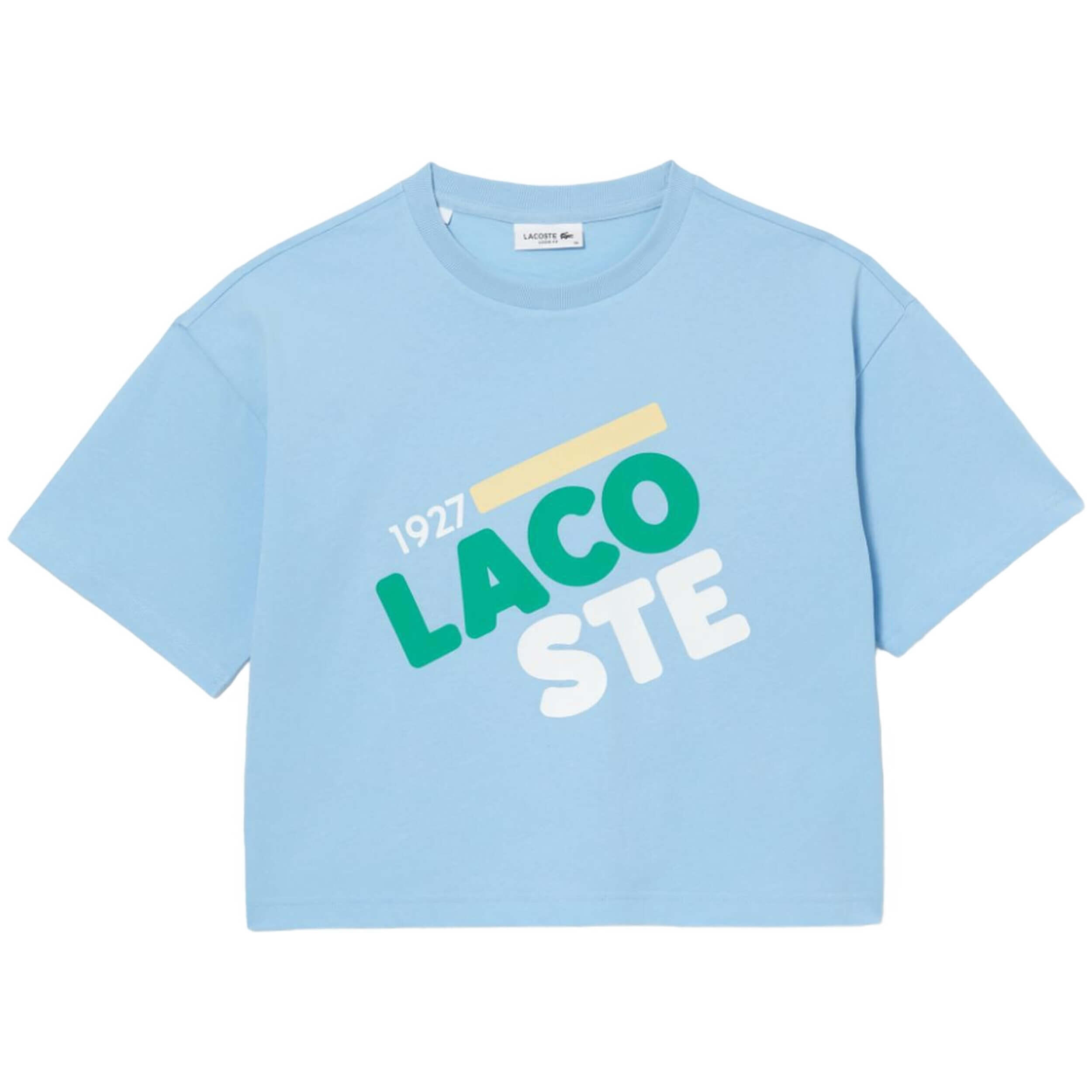 Maglia a maniche corte Lacoste modello TF1241-00-HBP per donne 4/5