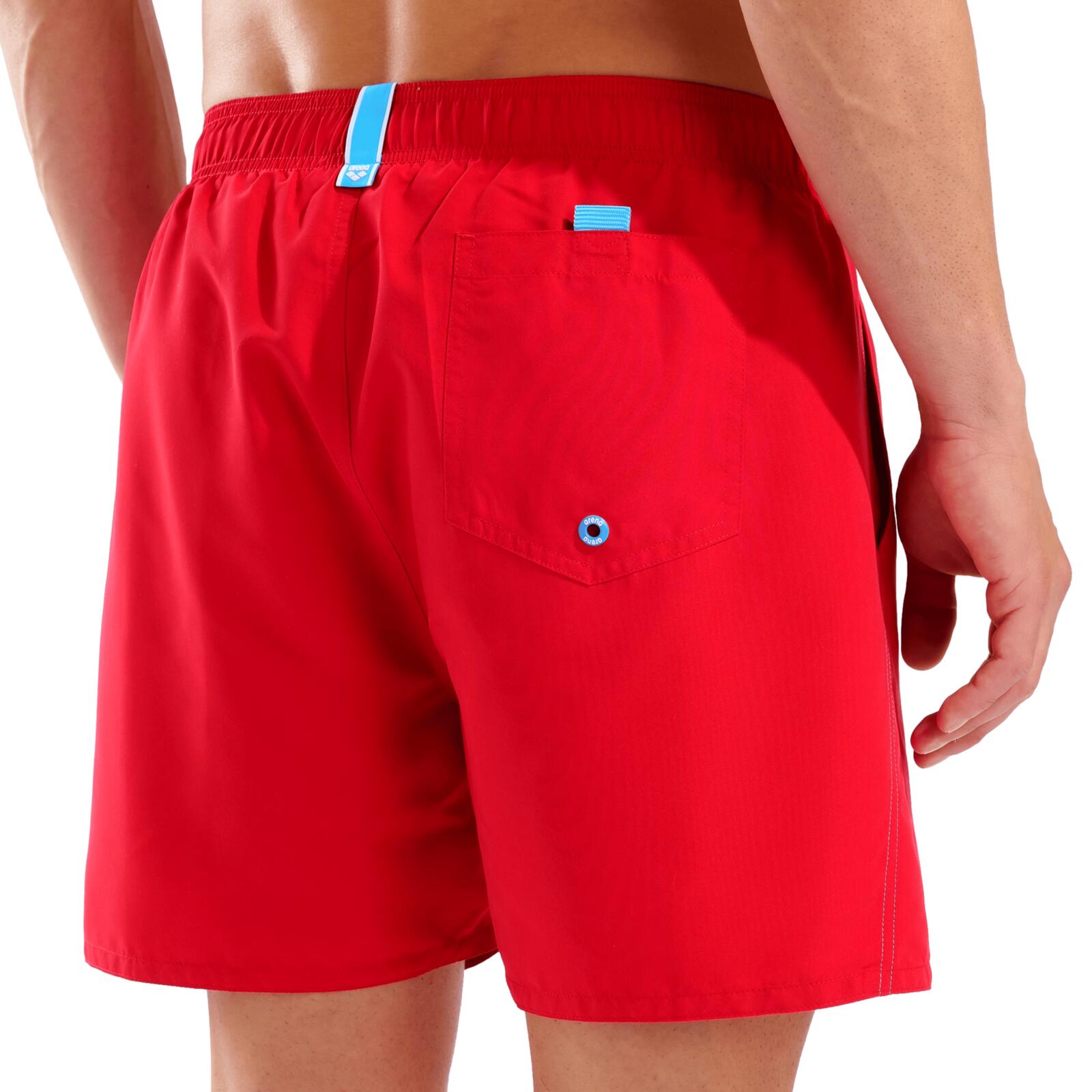 Heren Fundamentals Zwemshort Rood 6/6
