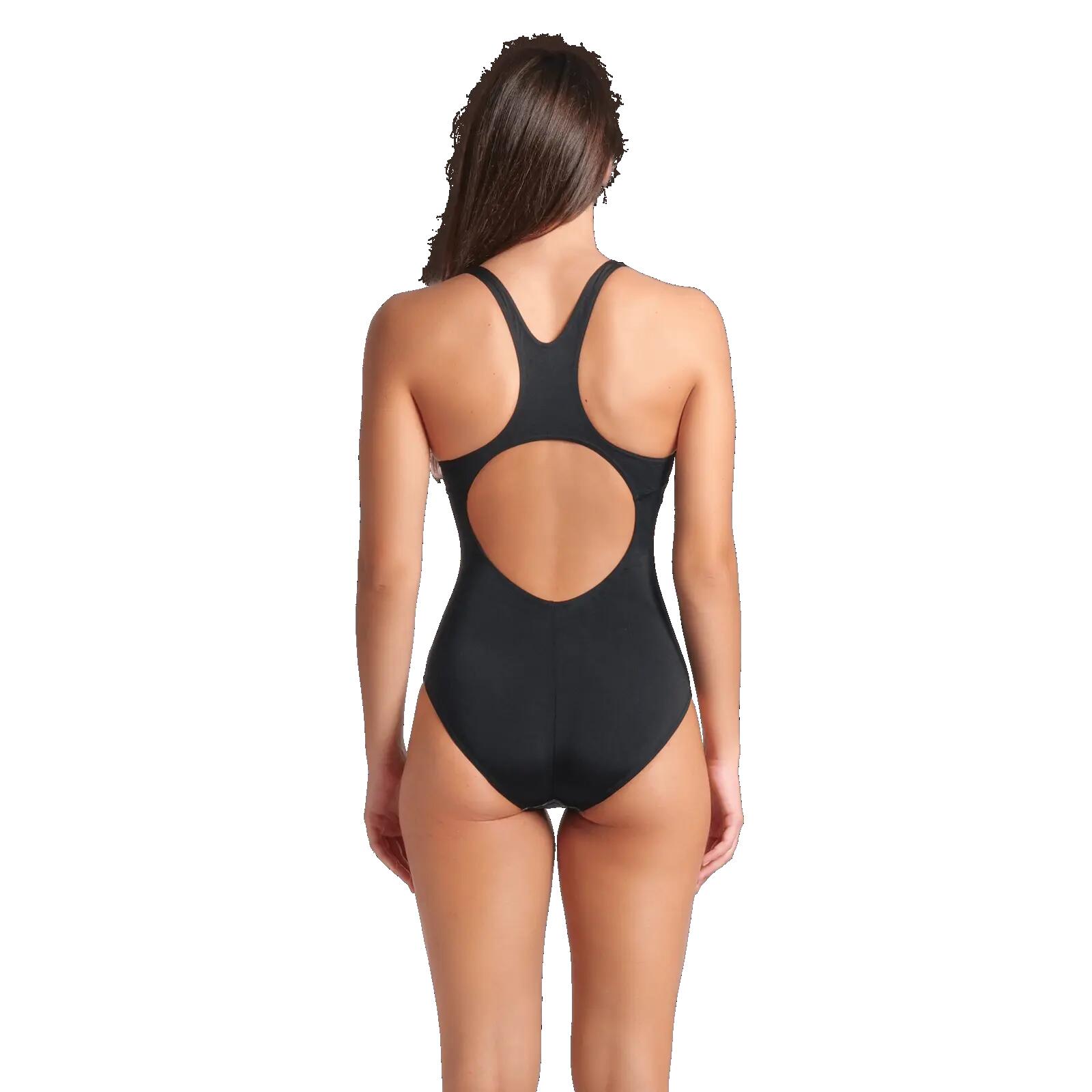 Arena Maillot de bain une pièce pour femme, dos gainant monogrammé - Sauge 2/5