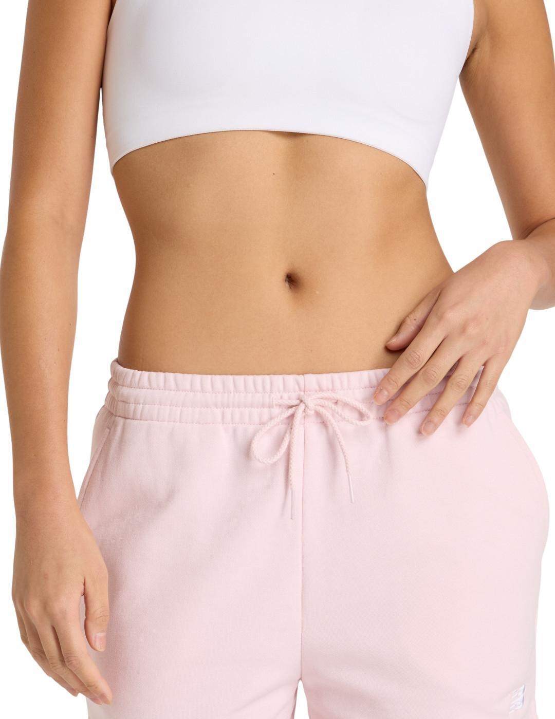 Bermudes et shorts pour femme New Balance Essentials rose 4/4