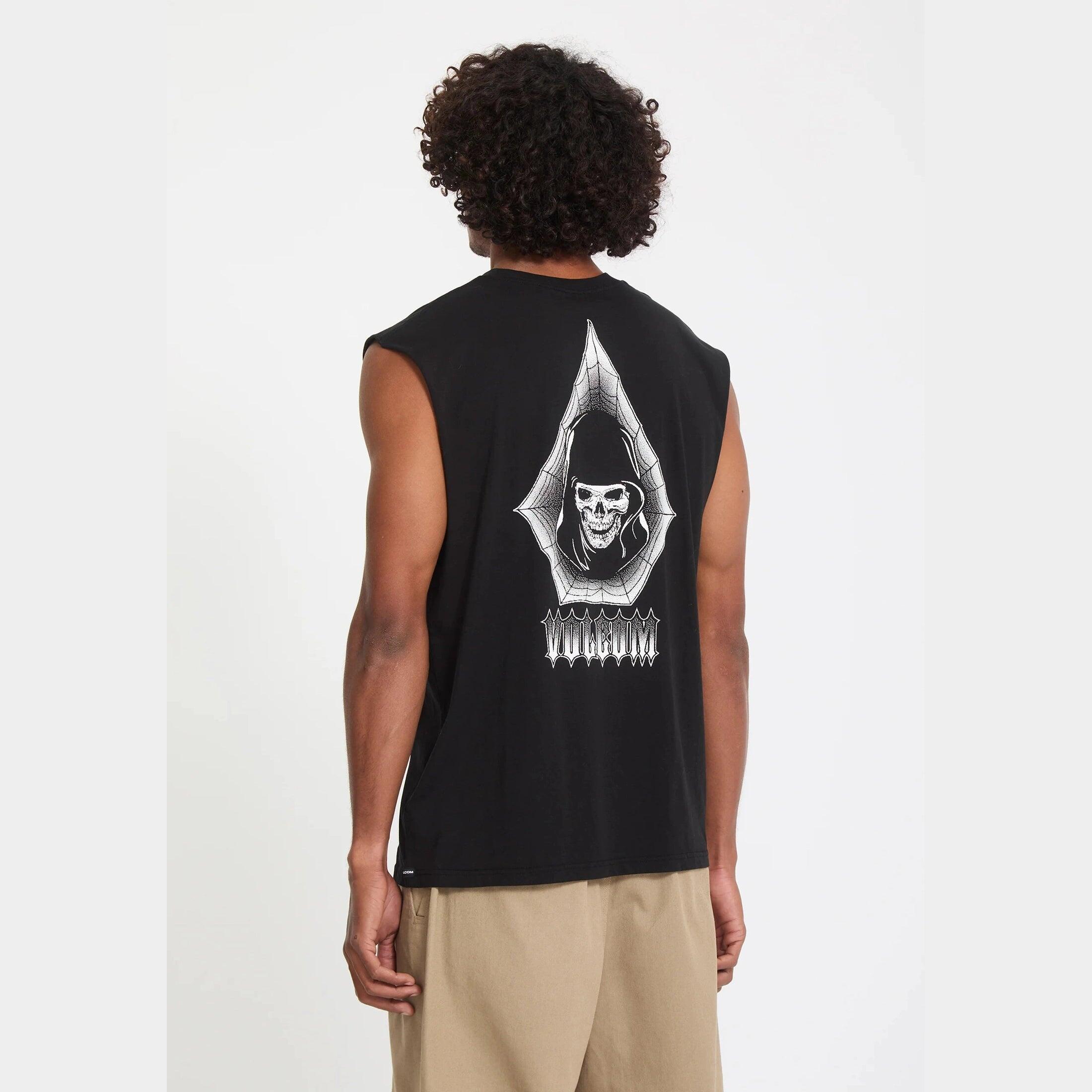 Volcom Gamma Doom schwarzes Tanktop 4/7