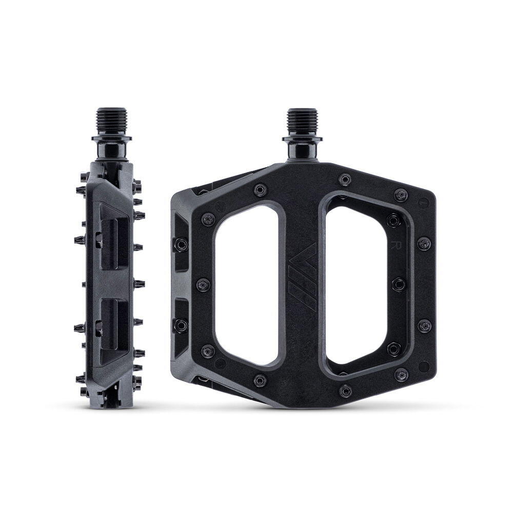 DMR V11 Flat Mountain Bike Pedals Nylon -  Black