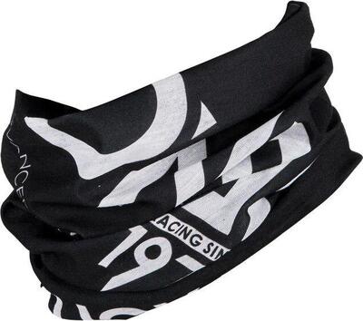 Nekwarmer solid - multifunctionele sjaal - zwart/wit