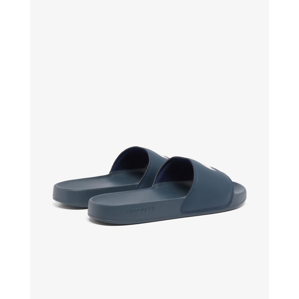 Chinelos Lacoste Serve Slide 0.0 Azul Marinho 6/6