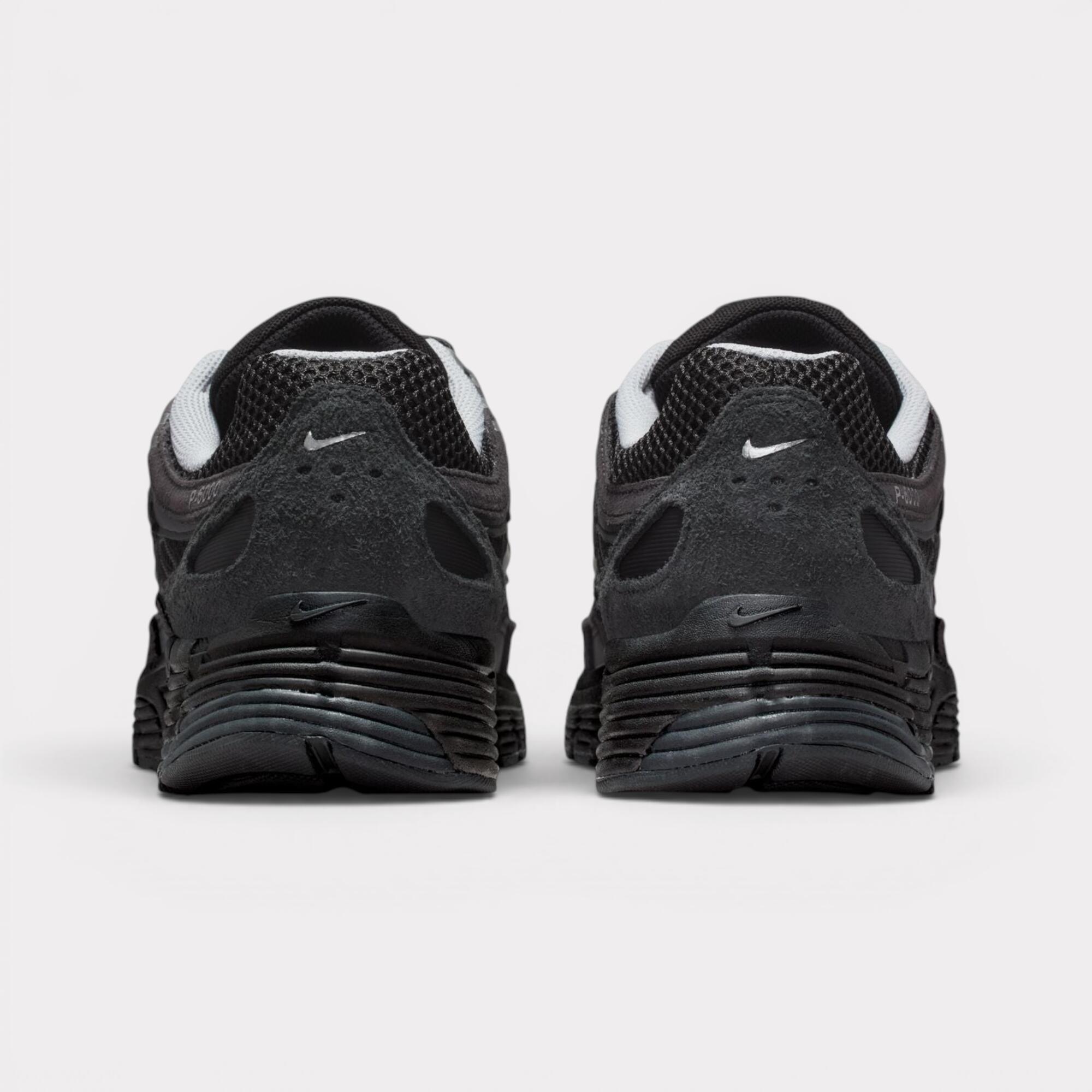 Nike P-6000 SE Anthracite Suede Black Chrome Metallic Silver 4/7