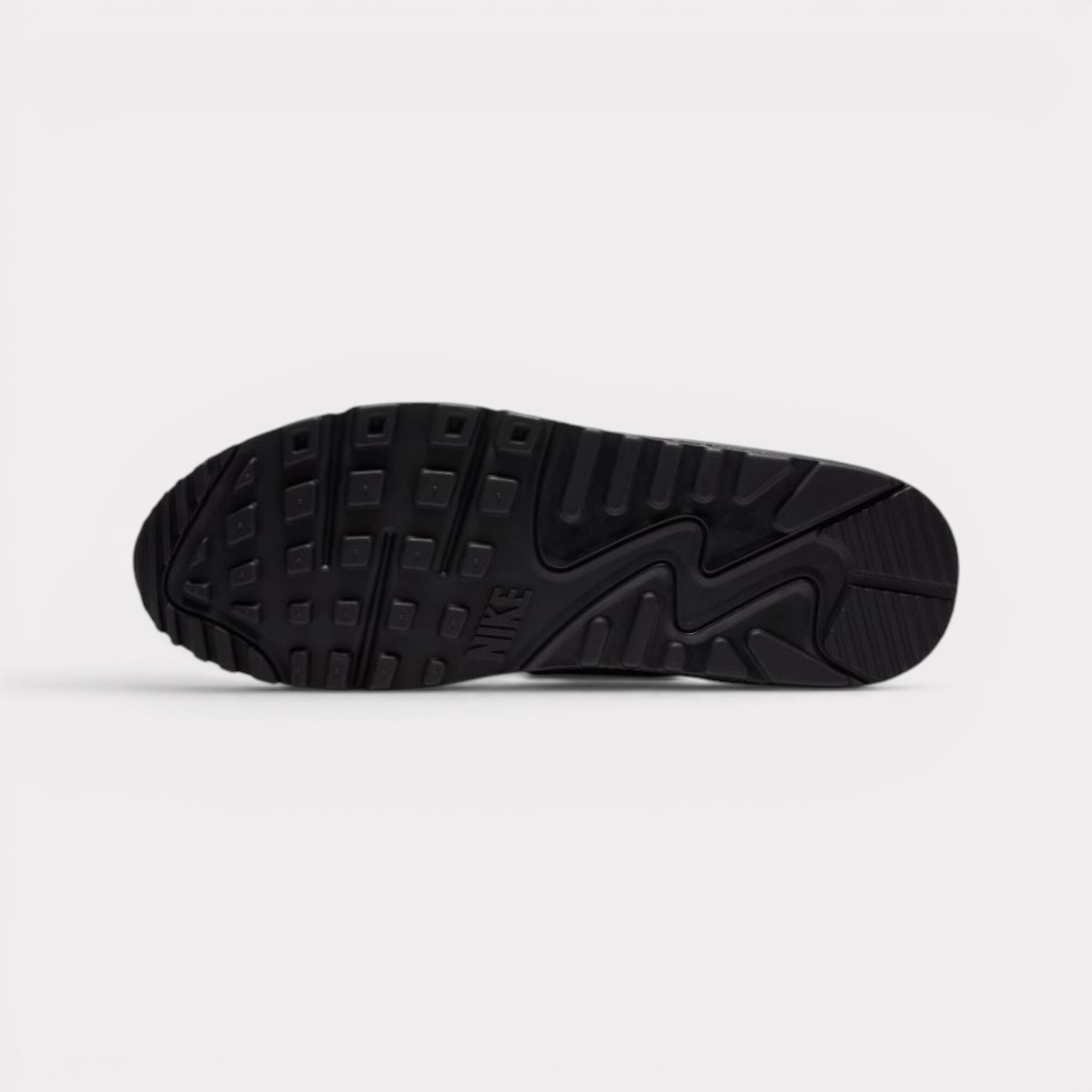 Nike Air Max 90 Leather Triple Black 4/5