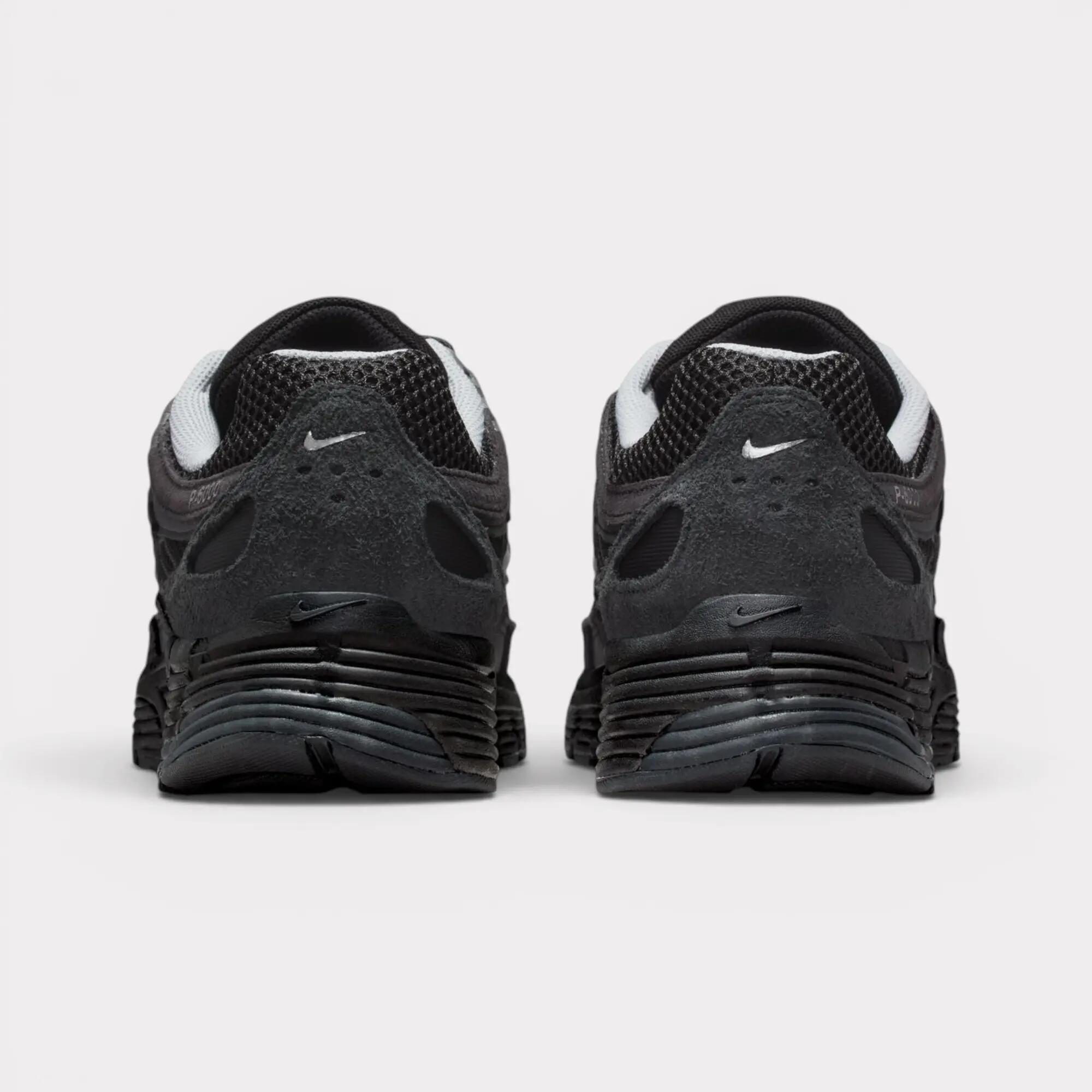 Nike P-6000 SE Suede Anthracite Metallic Silver 4/7